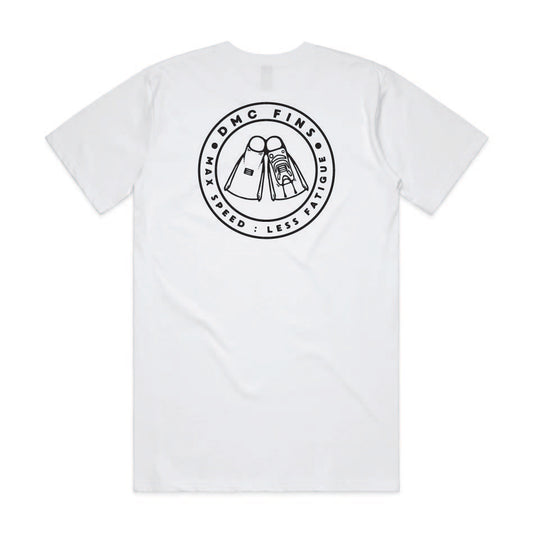 Dream Team Circle Logo Tee White